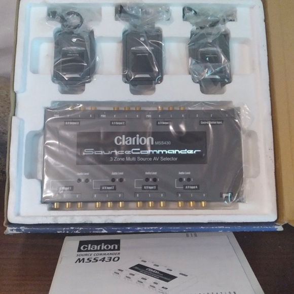 Clarion MSS430 Auto 4 Camera and audio set - Picture 4 of 5